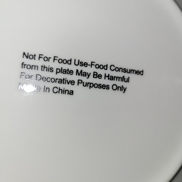 Set Of 3 Fun plates, Great for TV room, (hamburger, popcorn and ice cream) 9". - Picture 5 of 5